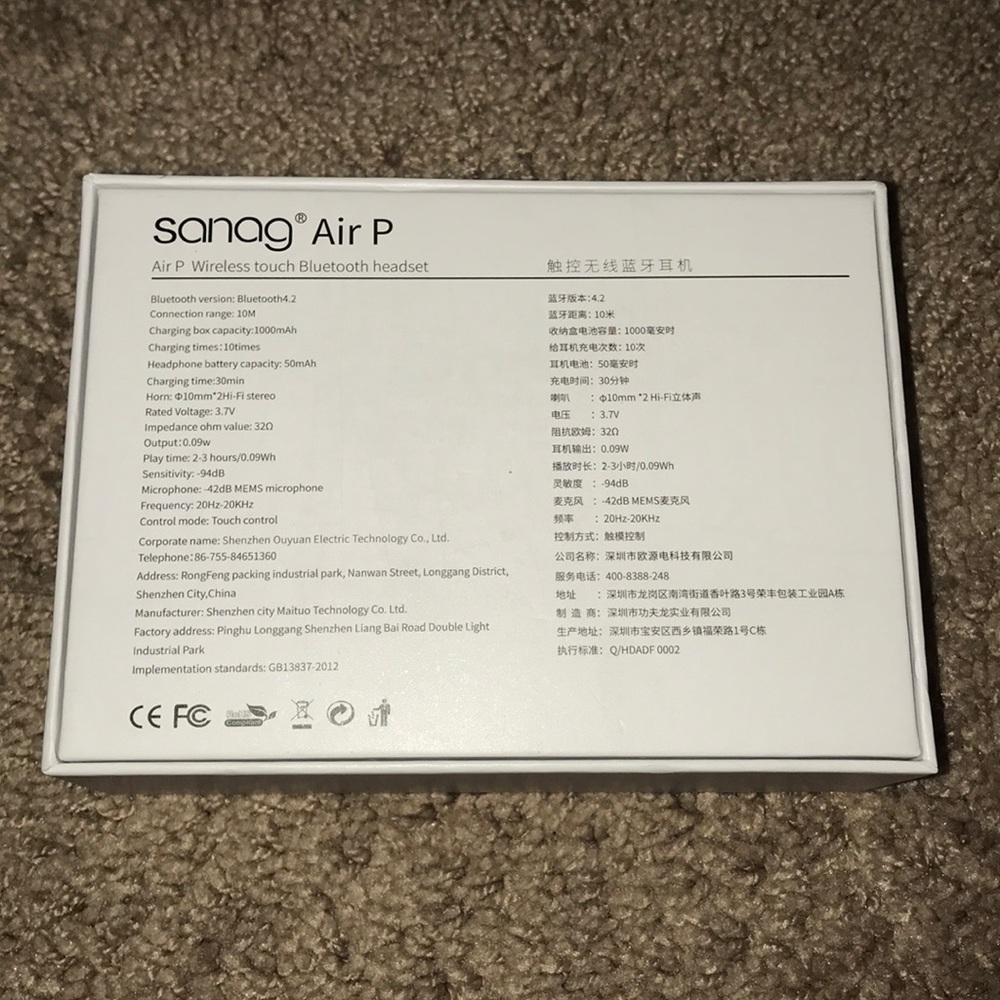 Wireless Touch Bluetooth Headset - image 6